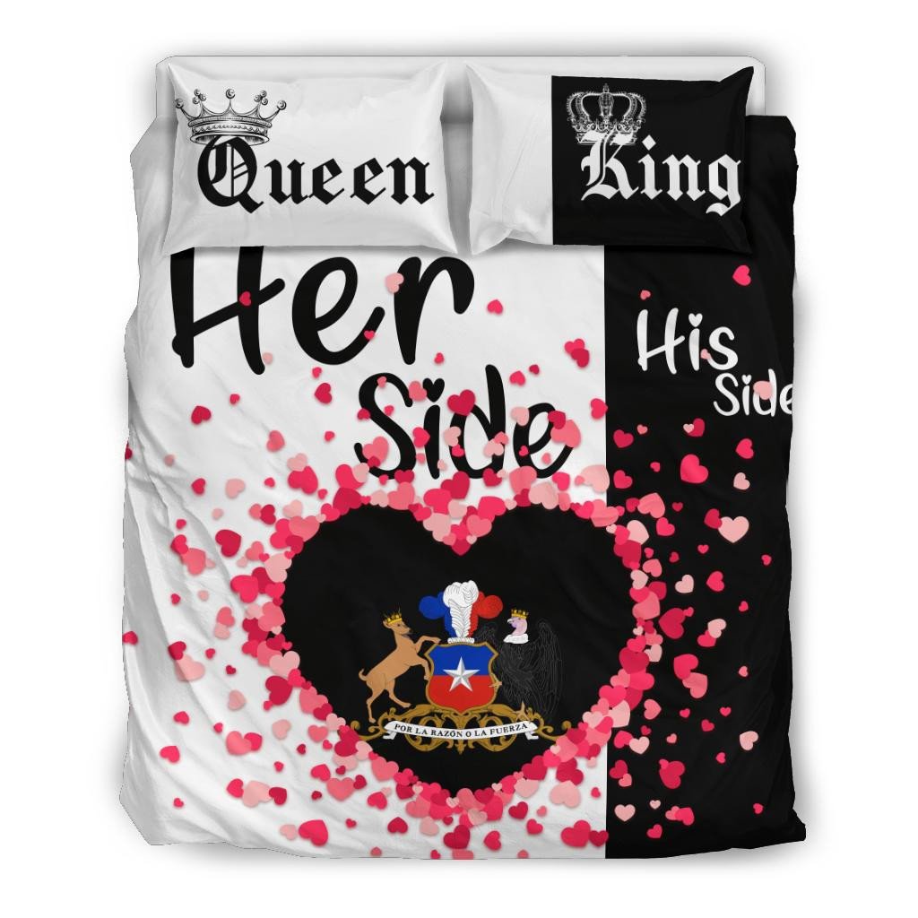Chile Bedding Set Couple King/Queen Her Side/His Side RLT7 - Wonder Print Shop