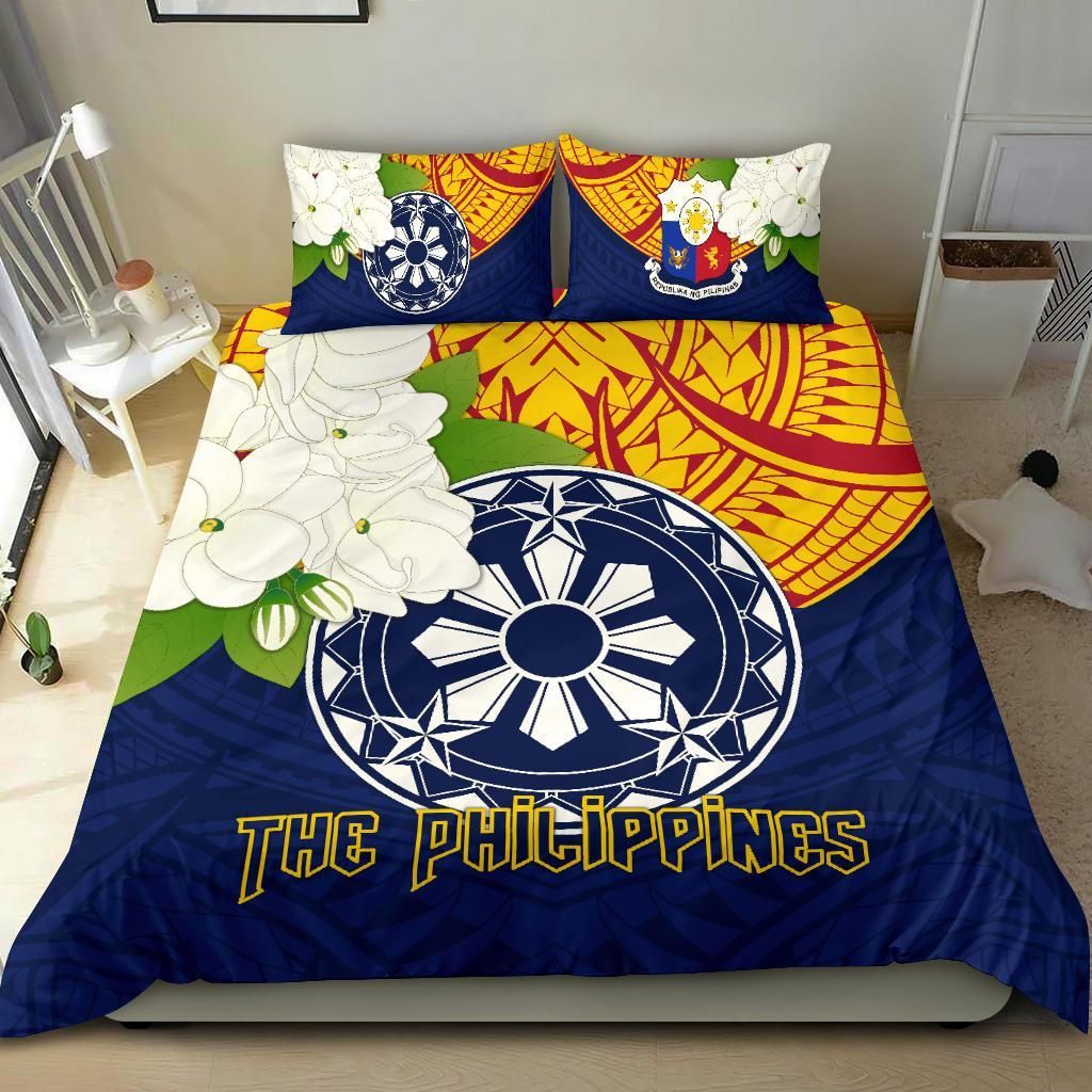 The Philippines Bedding Set Filipino Sampaguita RLT6 - Wonder Print Shop