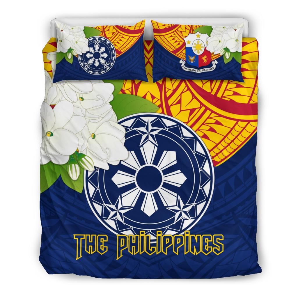 The Philippines Bedding Set Filipino Sampaguita RLT6 - Wonder Print Shop