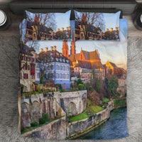 Basel Switzerland Bedding Set RLT13 - Wonder Print Shop