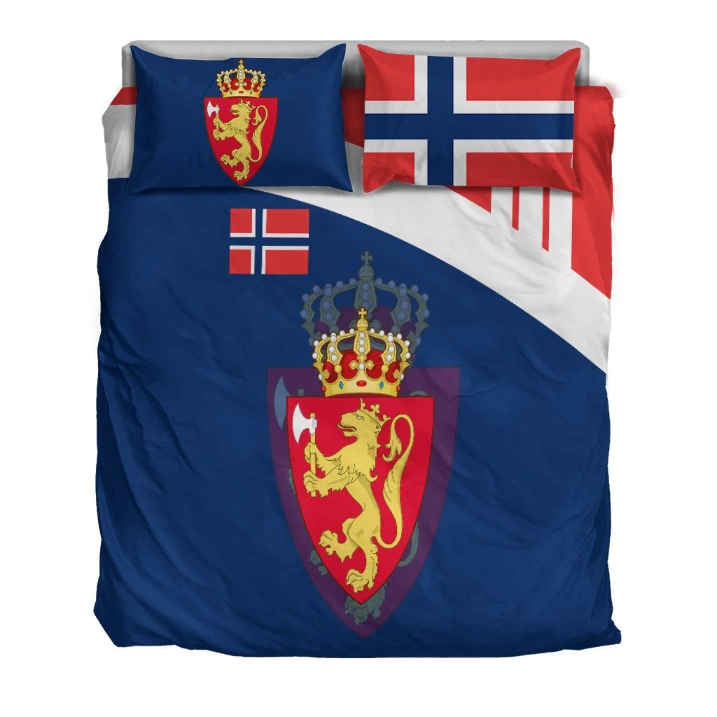 Norway Bedding Set Flag Of Norway RLT7 - Wonder Print Shop