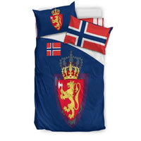 Norway Bedding Set Flag Of Norway RLT7 - Wonder Print Shop