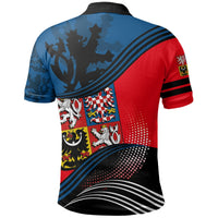 Czech Republic Polo Shirt Fall In The Wave RLT13 - Wonder Print Shop