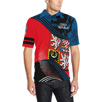 Czech Republic Polo Shirt Fall In The Wave RLT13 - Wonder Print Shop