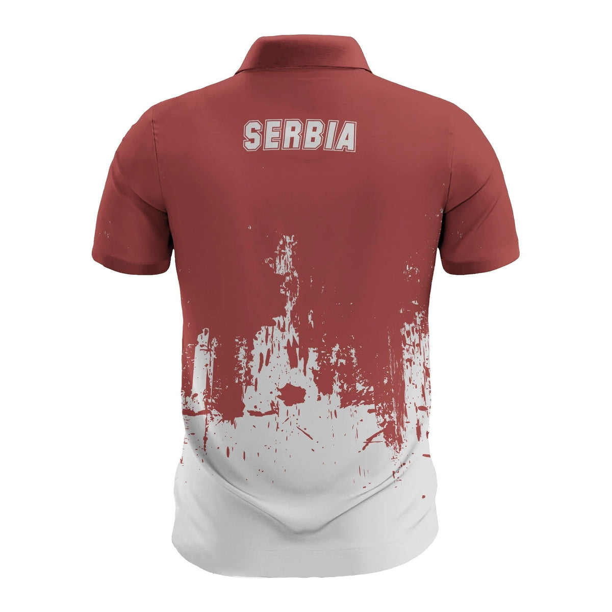 Serbia Mens All Over Print Polo Shirt RLT7 - Wonder Print Shop