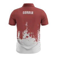 Serbia Mens All Over Print Polo Shirt RLT7 - Wonder Print Shop
