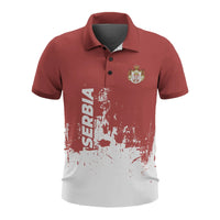 Serbia Mens All Over Print Polo Shirt RLT7 - Wonder Print Shop