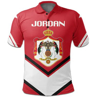 Jordan Coat Of Arms Polo Lucian Style RLT8 - Wonder Print Shop