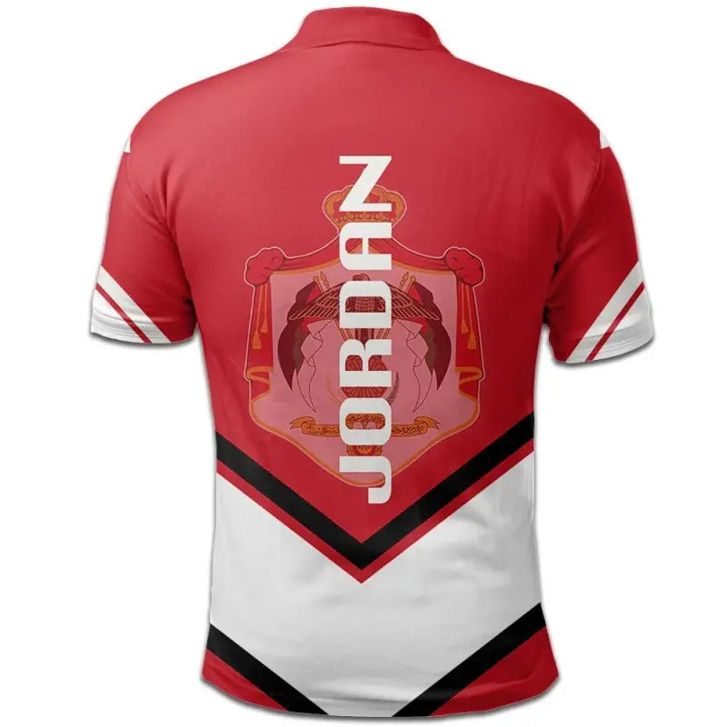 Jordan Coat Of Arms Polo Lucian Style RLT8 - Wonder Print Shop