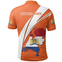 Netherlands Polo Shirt Netherlands Koningsdag Lion RLT7 - Wonder Print Shop