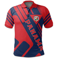 Panama Polo Shirt Coat Of Arms Rockie RLT13 - Wonder Print Shop