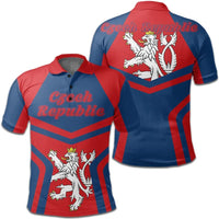 Czech Republic Coat Ofrms Polo Shirt My Style RLT13 - Wonder Print Shop