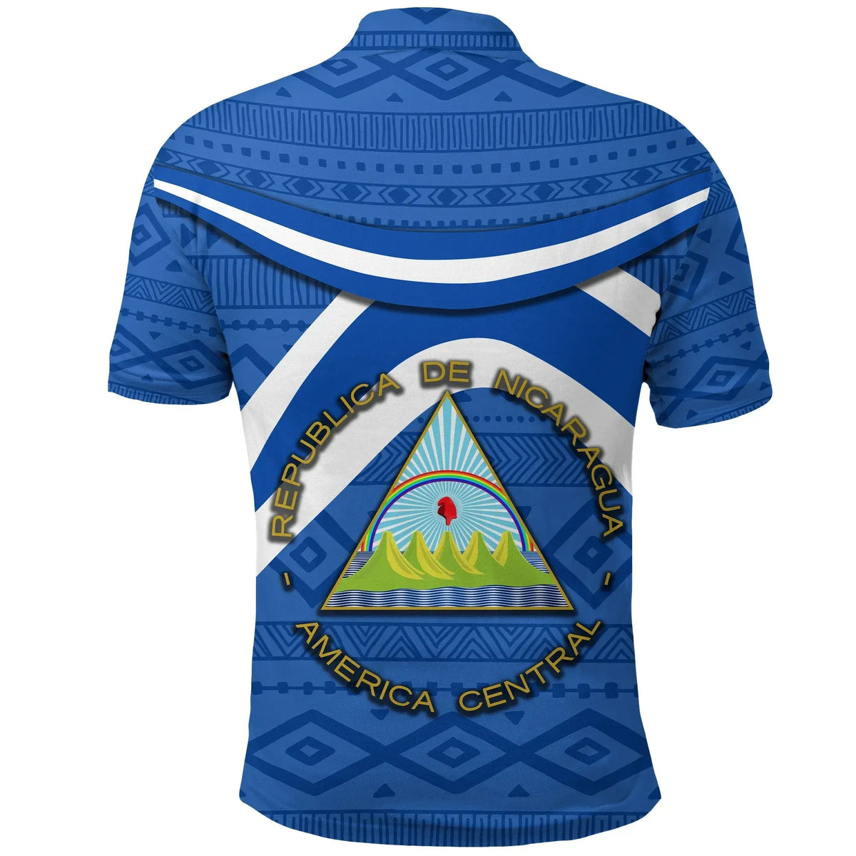 Nicaragua Polo Shirt Vibes Version RLT8 - Wonder Print Shop