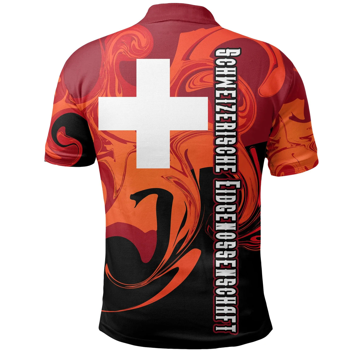 Switzerland Polo Shirt Flame Of Switzerland RLT13 - Wonder Print Shop