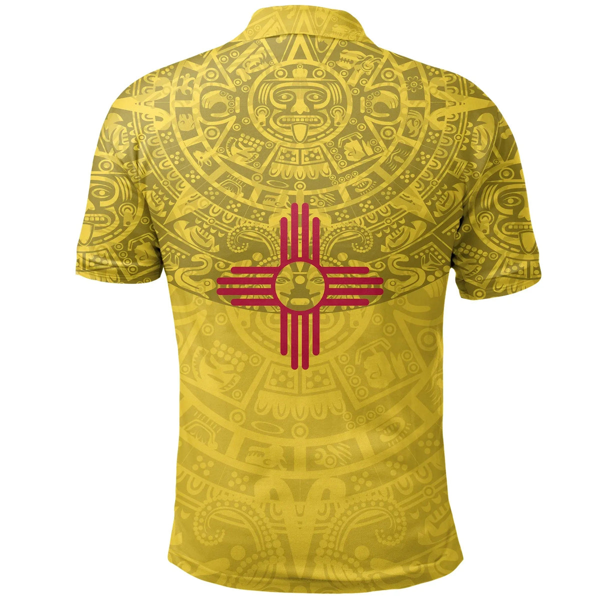 New Mexico Aztec Polo Shirt RLT13 - Wonder Print Shop