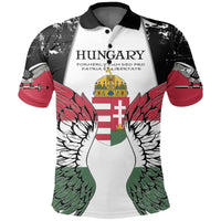 Hungary Turul Wings Polo Shirt RLT8 - Wonder Print Shop
