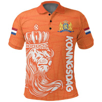 Netherlands Polo Shirt Koningsdag Day RLT7 - Wonder Print Shop