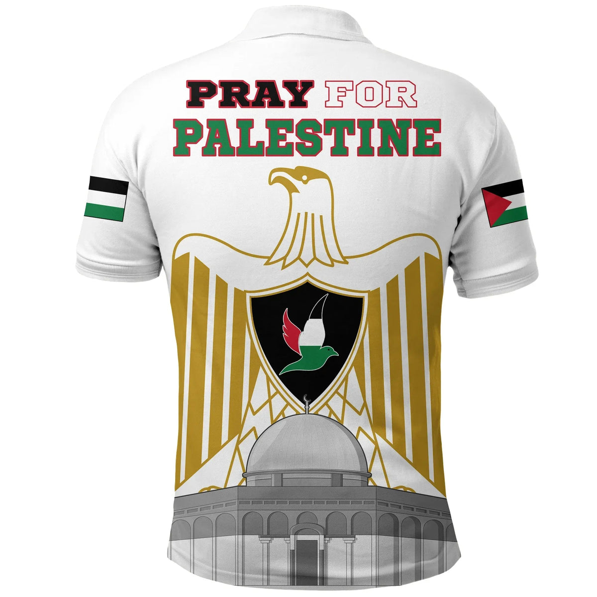 Be Stronger Palestine Polo Shirt RLT13 - Wonder Print Shop