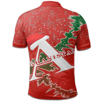 Afghanistan Polo Shirt Christmas Coat Of Arms X Style RLT8 - Wonder Print Shop