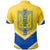 Ukraine Coat Of Arms Polo Lucian Style RLT7 - Wonder Print Shop
