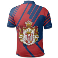 Serbia Polo Shirt Coat Of Arms Rockie RLT7 - Wonder Print Shop