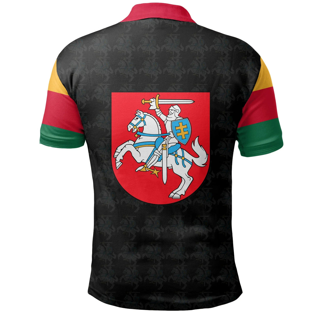 Lithuania Polo Shirt Lithuanian Flag Map RLT6 - Wonder Print Shop