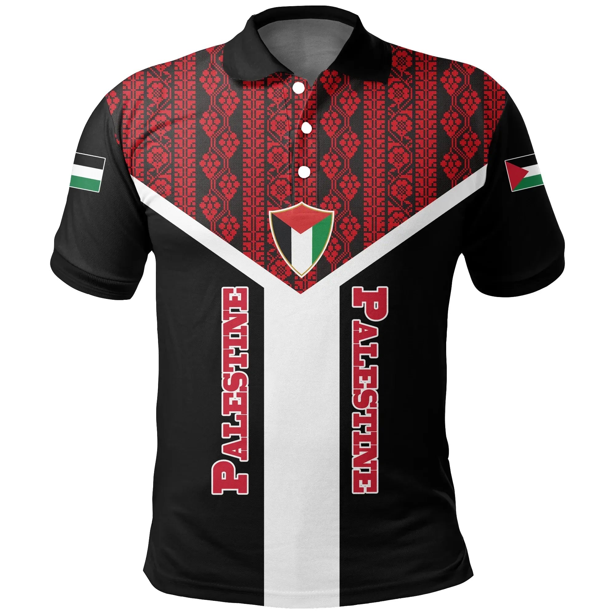 Palestine Polo Shirt Rising RLT13 - Wonder Print Shop