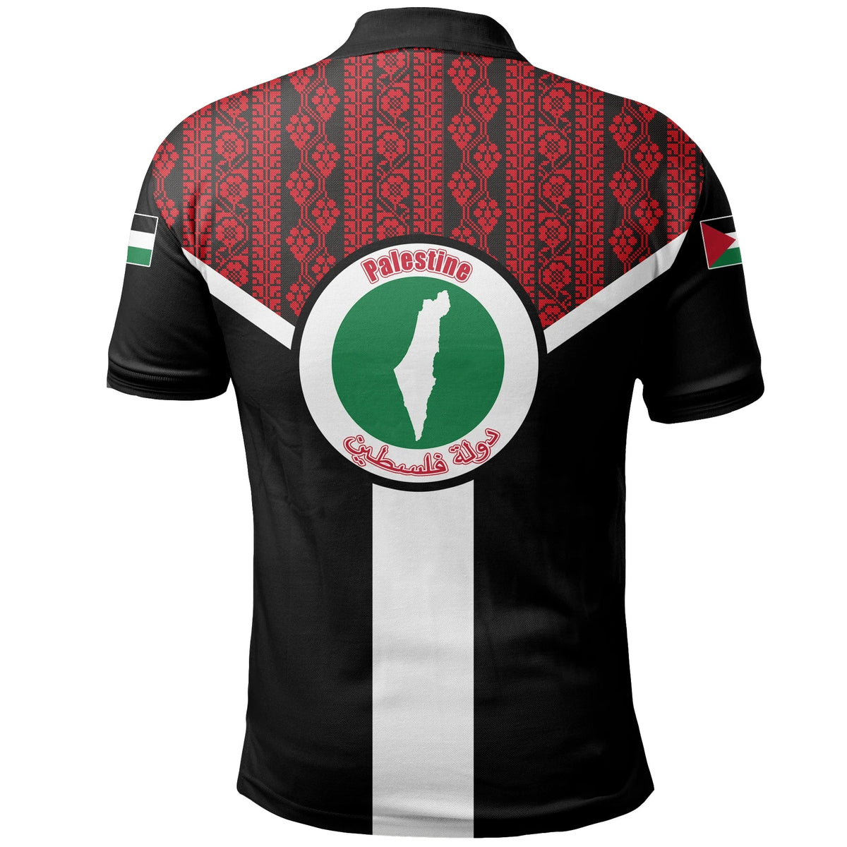 Palestine Polo Shirt Rising RLT13 - Wonder Print Shop