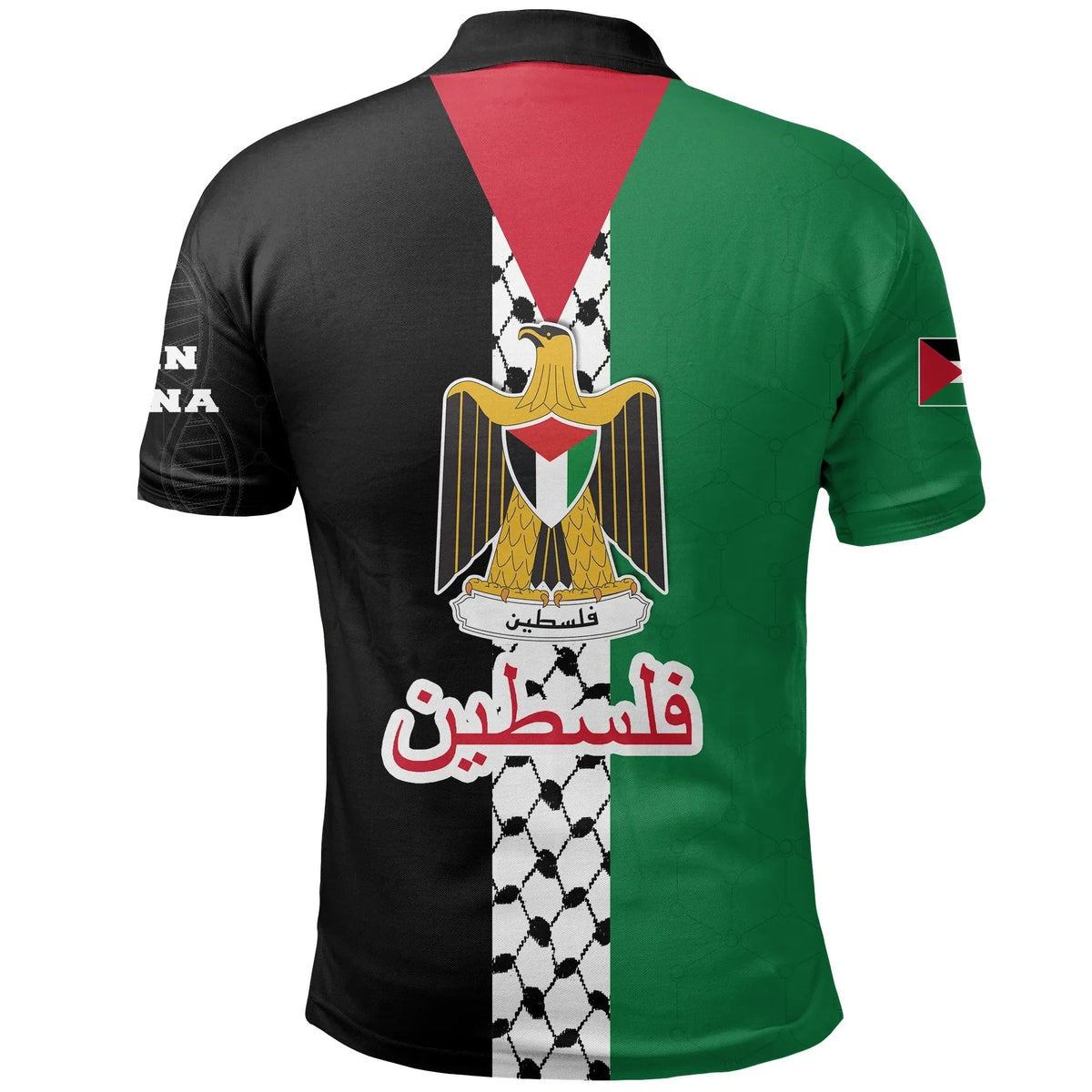 Palestine DNA Polo Shirt RLT13 - Wonder Print Shop