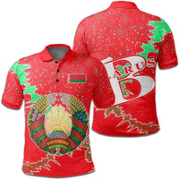 Belarus Polo Shirt Christmas Coat Of Arms X Style RLT6 - Wonder Print Shop