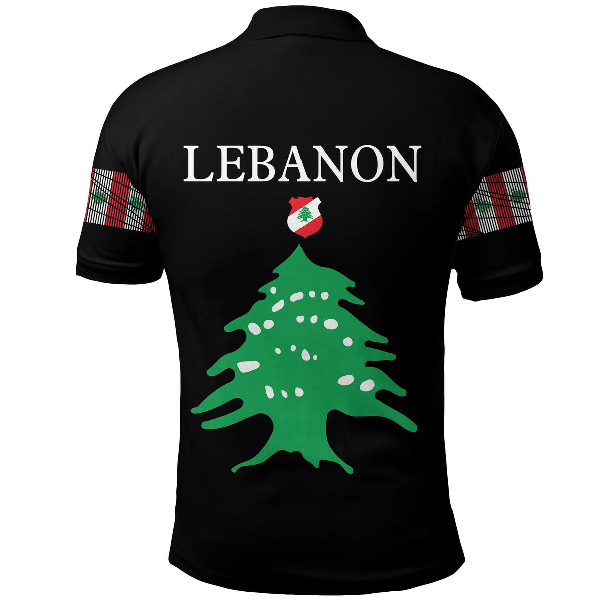 Lebanon United Polo Shirt RLT6 - Wonder Print Shop
