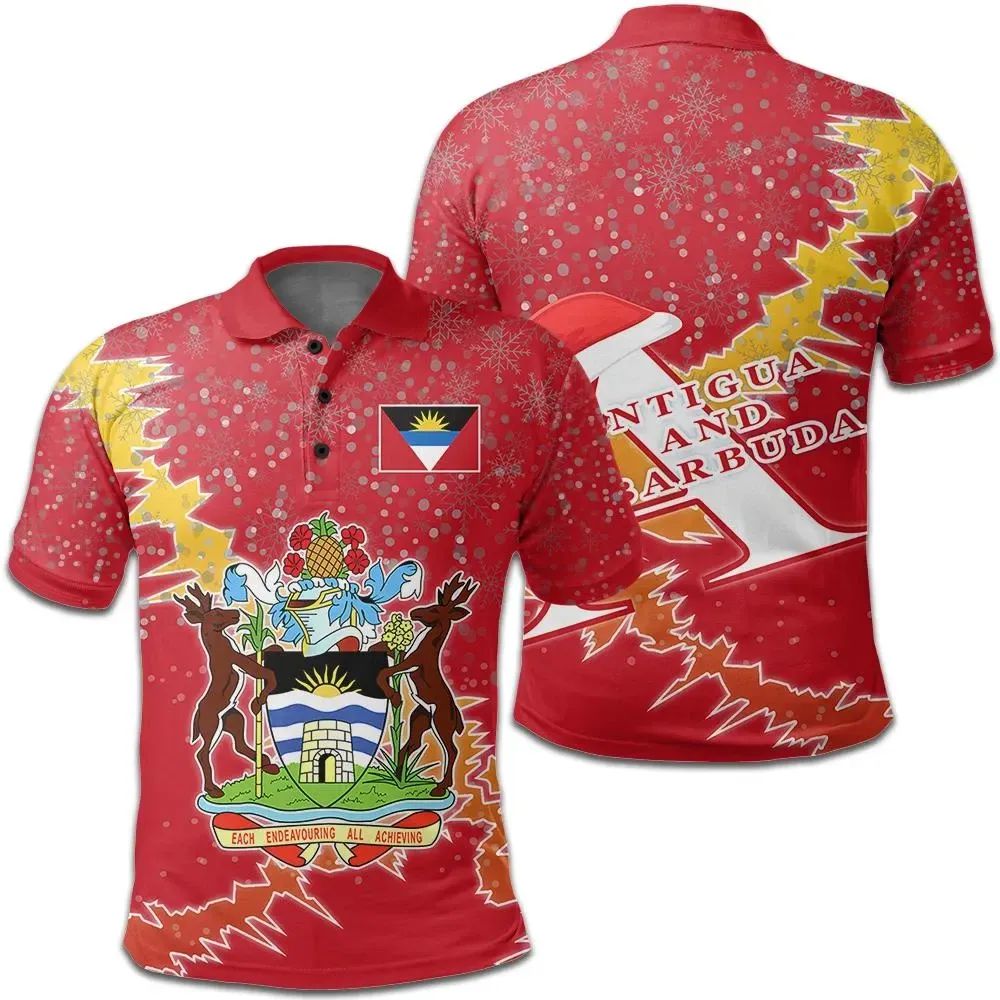 Argentina Of The Congo Polo Shirt Christmas Coat Of Arms X Style RLT13 - Wonder Print Shop