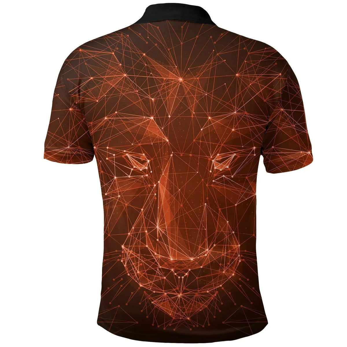 The Netherlands Polo Shirt Geometric Lion RLT7 - Wonder Print Shop