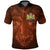 The Netherlands Polo Shirt Geometric Lion RLT7 - Wonder Print Shop