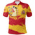 Spain Polo Shirt Spain Flag Brush RLT12 - Wonder Print Shop