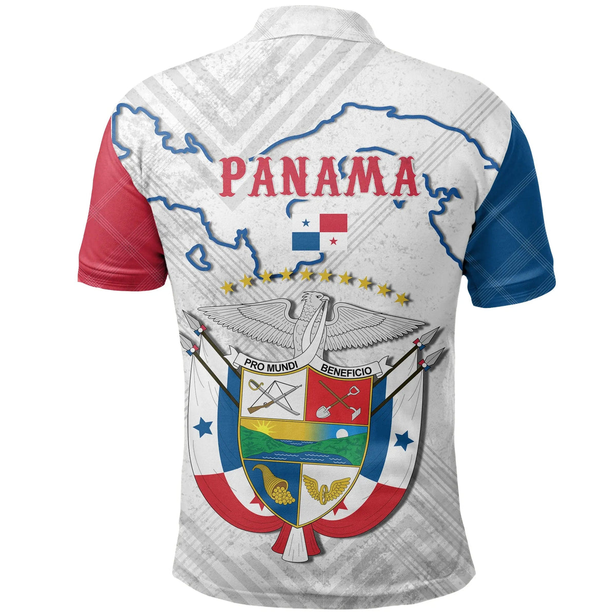 Panama Polo Shirt Special Map RLT13 - Wonder Print Shop