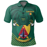 Cameroon Polo Shirt With Special Lion RLT7 - Wonder Print Shop