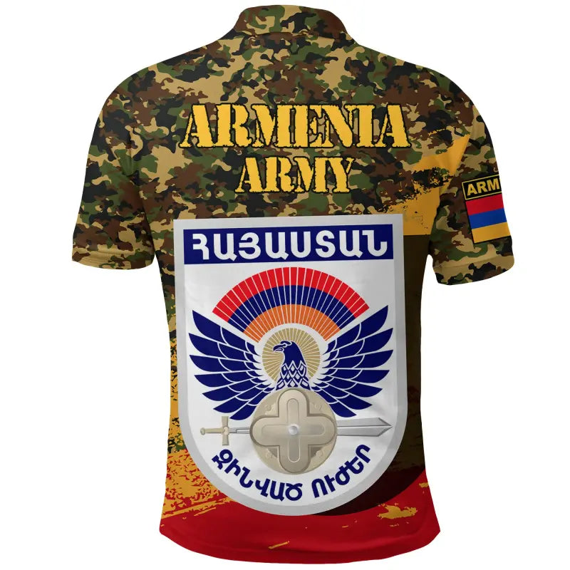 Armenian Army Polo Shirt RLT8 - Wonder Print Shop