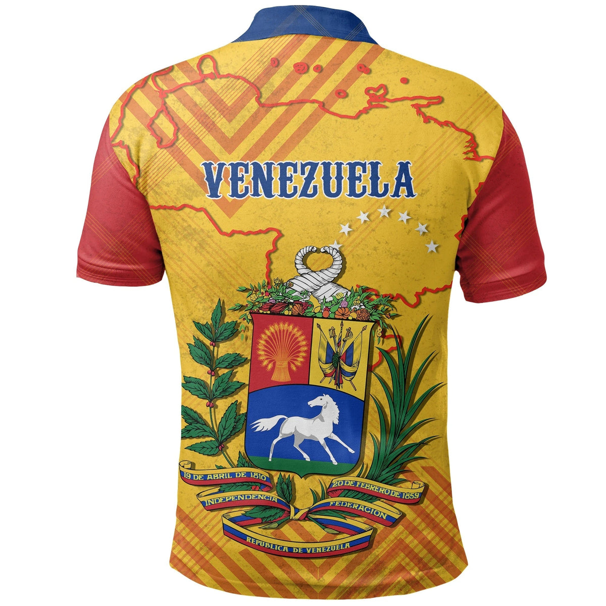 Venezuela Polo Shirt Mix RLT7 - Wonder Print Shop