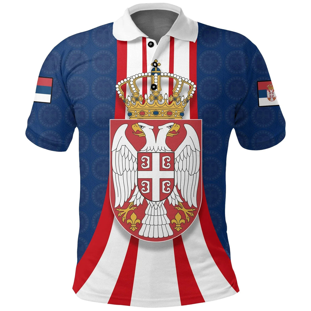 Serbia Polo Shirt Victory Day RLT7 - Wonder Print Shop