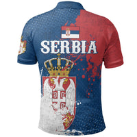 Serbia Polo Shirt The Great Serbia Original RLT7 - Wonder Print Shop