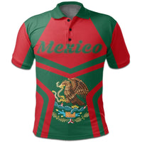 Mexico Polo Shirt Coat Of Arms My Style RLT13 - Wonder Print Shop