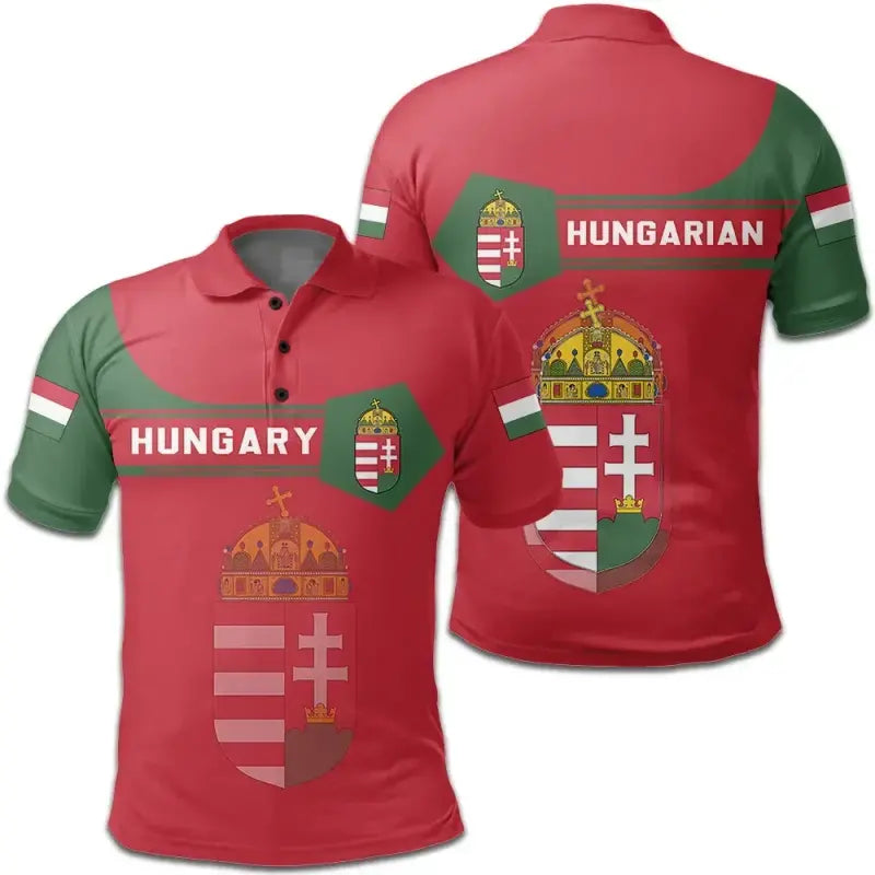 hungary-coat-of-arms-polo-shirt-simple-style