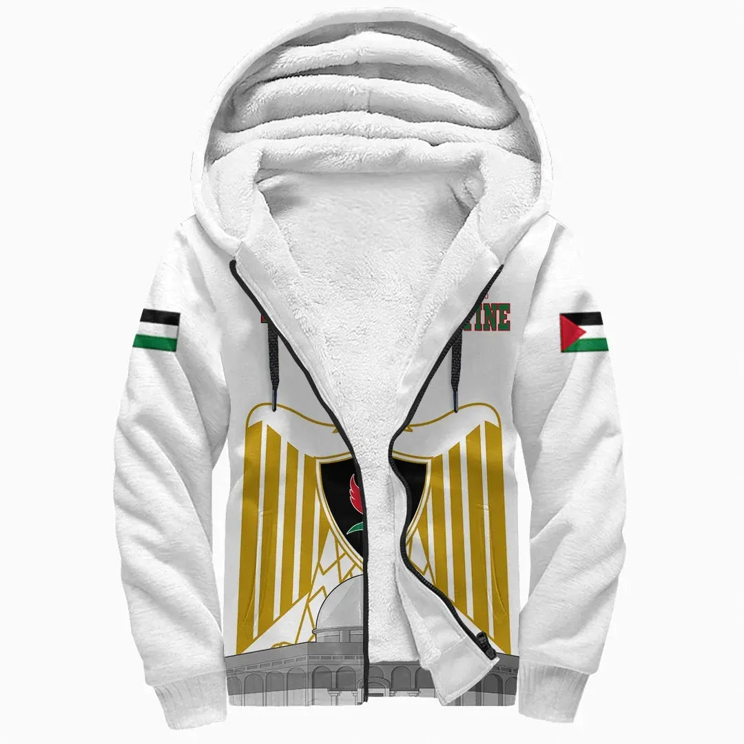 Be Stronger Palestine Sherpa Hoodie RLT13 - Wonder Print Shop