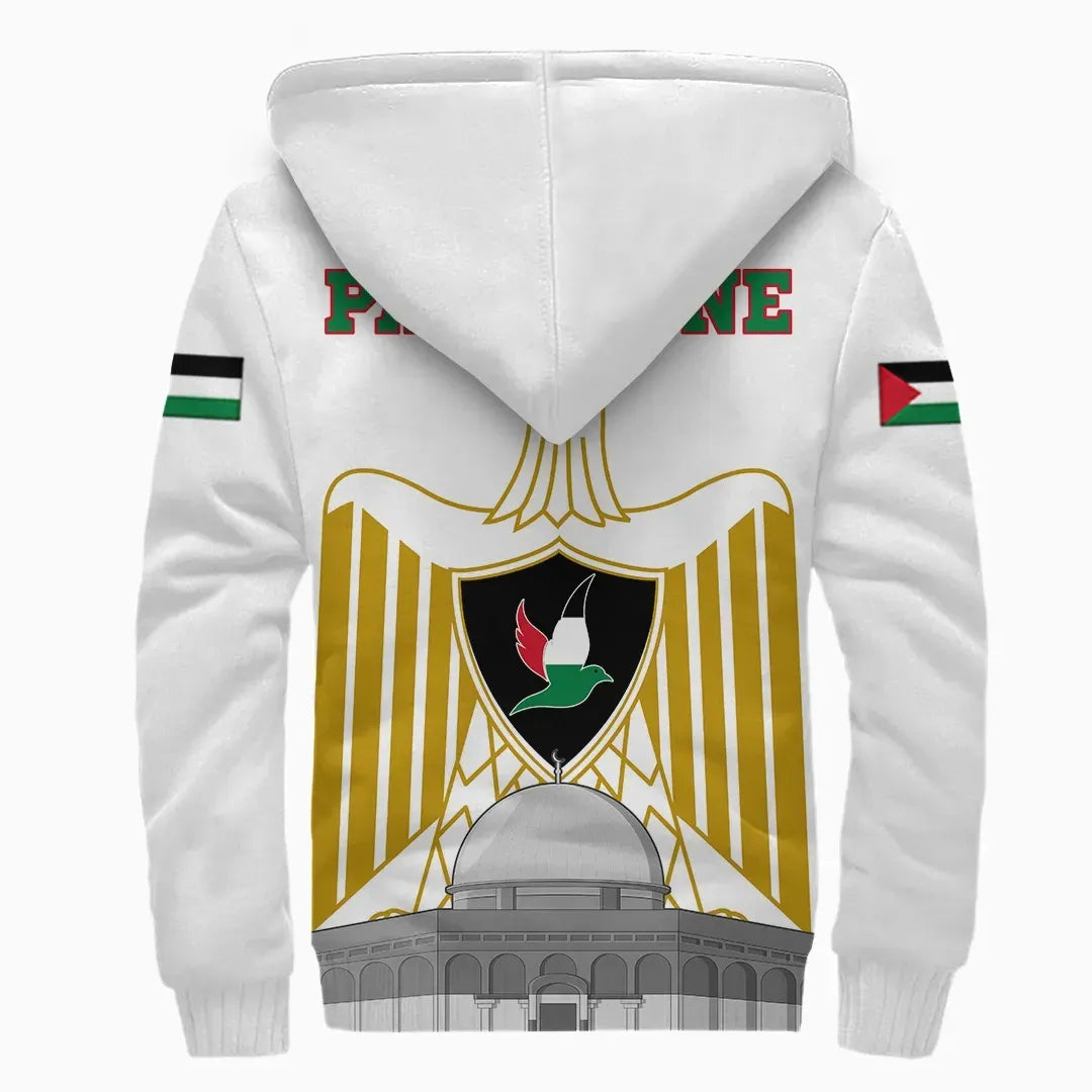 Be Stronger Palestine Sherpa Hoodie RLT13 - Wonder Print Shop