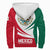 Mexico Sherpa Hoodie Coat Of Arms Bincjou RLT13 - Wonder Print Shop