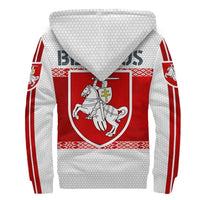 Belarus Coat of Arms Sherpa Hoodie Special RLT6 - Wonder Print Shop