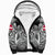 Viking Sherpa Hoodie - Denmark Mjolnir and Double Dragon RLT13 - Wonder Print Shop