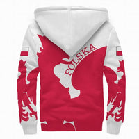 Poland Sherpa Hoodie Flag Jersey RLT7 - Wonder Print Shop
