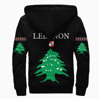 Lebanon - United Sherpa Hoodie RLT6 - Wonder Print Shop